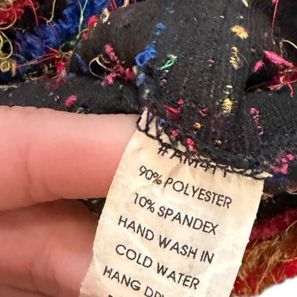 Y2k Cache Fuzzy Piñata Rainbow Sweater - Picture 3 of 8